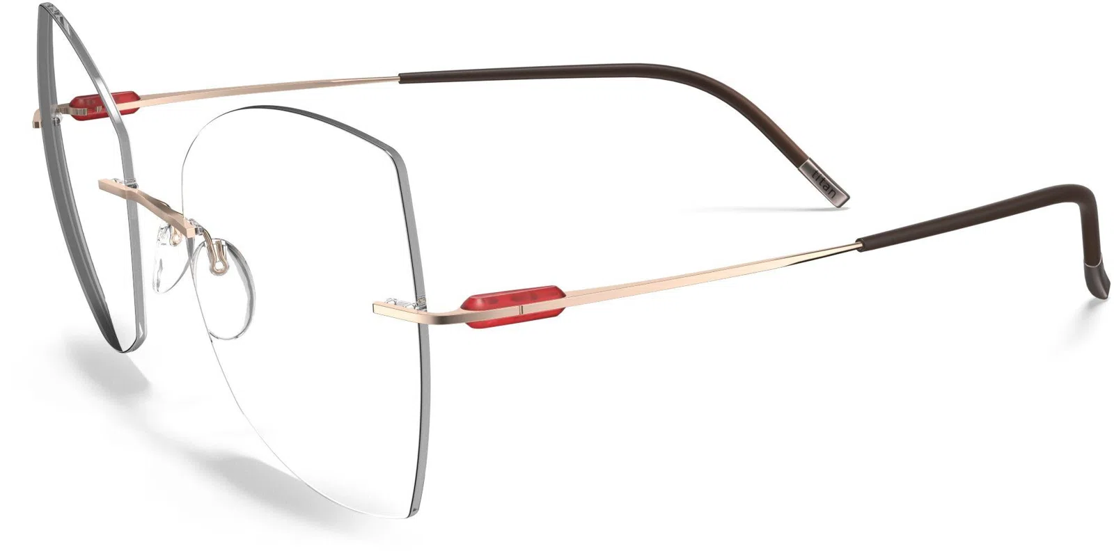 Silhouette Purist Chassis Rimless 5561 Eyeglasses - view 132